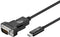 Goobay 51769 - USB type-C naar VGA (D-Sub) - 180cm - Zwart