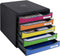 Exacompta BIG-BOX PLUS Iderama - Ladenbox 5 laden A4+ - Harlekijn mat