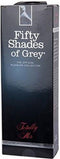 Fifty Shades Handboeien - Fluweel - Zilver/ Zwart
