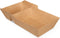 Kraft Snackbakje A23 - Snackbakje met sausvakje - 15,9x6,5x3,5 cm - Bruin (600 stuks)