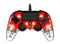 Nacon Officieel gelicenseerde Illuminated Wired Compact Controller - PS4 - Bedraad - Rood
