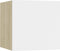 vidaXL - Tv-wandmeubelen - 4 - st - 30,5x30x30 - cm - wit - en - sonoma - eikenkleurig