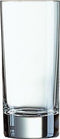 6x Stuks transparante drinkglazen 220 ml van glas - Waterglazen - Longdrinkglazen