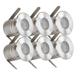 6x Tyra grondspot set