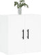 vidaXL - Wandkast - 60x31x60 - cm - bewerkt - hout - wit