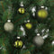 Mica Decorations Kerstballen Set - 26 Stuks - Ø7 cm - Glas - Donkergroen