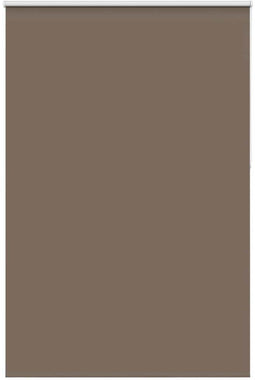 vidaXL - Rolgordijn - verduisterend - koffie - 145x230 - cm - stofbreedte - 141,6 - cm