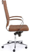 Ergonomische bureaustoel design 601 hoge rug in Wit