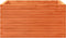 vidaXL - Plantenbak - 90x90x46 - cm - massief - grenenhout - wasbruin