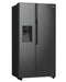 GORENJE NRR9185ESBXL G800 Side-by-Side Koelkast 566 Liter Zwart Energieklasse E