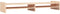 vidaXL - Monitorstandaard - 100x27x15 - cm - massief - grenenhout