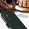 Selencia Samsung Galaxy S23 FE - Echt Lederen Bookcase - 3 Pashouders - Groen