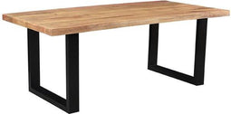 LABEL51 Zeth Eetkamertafel - Naturel - Mangohout - 220x100 cm