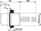 Phoenix Contact 1520039 SACC-E-M12FS-5CON-M16/0,5 M12 Sensor / Actuator Build-in Plug Connector