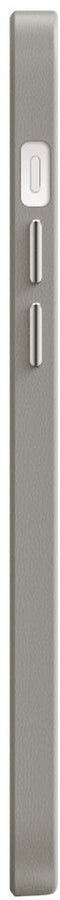 Valenta iPhone 12 mini - Snap Luxe Backcover - Echt Leer - Grijs