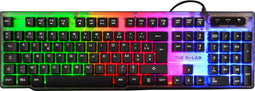 G-Lab Keyz Neon - Toetsenbord - Membraan - Qwerty - Draad - USB 2.0