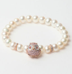 Armband Dames Lancaster JLA-BR-OWL-2-WH 16 mm