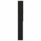 vidaXL - Wasmachinekast - 64x25,5x190 - cm - zwart - eikenkleur