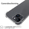 imoshion Hoesje Geschikt voor iPhone 15 Hoesje Siliconen - imoshion Shockproof Case - Transparant
