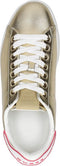 Guess Rockies8 - Lage Dames Sneakers - Rode details - Platinum