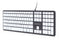 Gembird KB-MCH-02 - Bedraad USB toetsenbord - 5 multimedia toetsen - Zwart/Wit