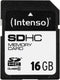 Intenso 3411470 - SDHC-kaart - 16 GB Class 10 - Leessnelheid tot 20 MB/s (1 stuk)