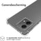 iMoshion Hoesje Geschikt voor Motorola Moto G84 Hoesje Siliconen - iMoshion Shockproof Case - Transparant