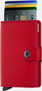 Secrid Pasjeshouder / Kaarthouder - Kunstleer - Miniwallet Original - Rood