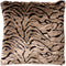 Dutch Decor KENZO - Kussenhoes met dierenprint 45x45 cm Rocky Road - bruin - met rits - zonder binnenkussen