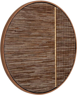 MUST Living Wall panel Contemporary Gold large,Ø85x4 cm, water hyacinth