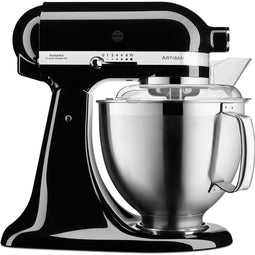 KitchenAid Artisan 5KSM185PSEOB - Keukenrobot 4,8L + 3L - 300W Volledig metaal Onyx zwart