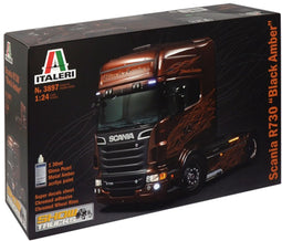 1:24 Italeri 3897 Scania R730 ''Black Amber'' Plastic Modelbouwpakket