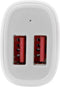 Startech.com Dual-Port USB Auto Lader - 24W/4.8A - Wit