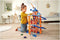 Majorette Motor Lift Center + 5 Cars