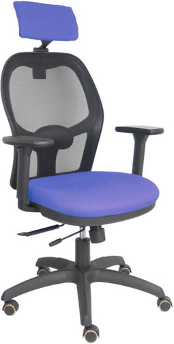 Bureaustoel met hoofdsteun P&C B3DRPCR Licht Blauw