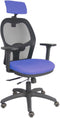 Bureaustoel met hoofdsteun P&C B3DRPCR Licht Blauw