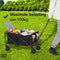 Infinity Goods Bolderkar - Opvouwbaar - 100KG Draagkracht - Draaibare Wielen - 90 x 50 x 75 CM -