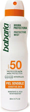 Zonnebrand Spray Babaria Spf 50 (200 ml) Gevoelige huid 50 (200 ml)