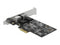 Delock PCI Express x2 Card - 2x RJ45 2.5 Gigabit LAN RTL8125