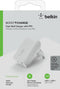 Belkin WCB007vfWH - 2-poorts USB-C wandlader 37 W - Snelladen iPhone en Samsung - Wit
