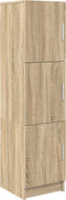 vidaXL - Highboard - Sonoma - Eik - 31,5x32x124 - cm - Gemaakt - van - hout