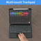 Multitouch Hoes Met Toetsenbord Voor iPad 10e Generatie - Afneembaar Met Standaard en 7 Kleuren Acht