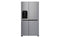 LG GSL461ICEZ Side-by-Side Koelkast – 601L Inox met Door-in-Door, No Frost en Water reservoir