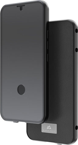 Hama Galaxy S23 Ultra - 360° Glass Cover - Echt leer - Zwart