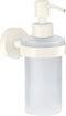tesa MOON WHITE 40575-00000-00 Zeepdispenser 200 ml Wit (mat), Glas gesatineerd