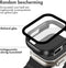 imoshion Screenprotector - Geschikt voor Apple Watch Ultra / Ultra 2 - 49mm - Full Cover Hard Case / Beschermend Hoesje - Zwart