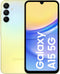 Samsung Galaxy A15 - Smartphone - 5G - 4GB RAM - 128GB opslag - Geel