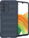 iMoshion Hoesje Geschikt voor Samsung Galaxy A33 Hoesje Siliconen - iMoshion EasyGrip Backcover - Donkerblauw