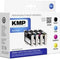KMP E125V - Multi-verpakking - Inkjetprinten - Zwart Cyaan Magenta Geel (4 stuks)