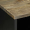 vidaXL - Tv-meubel - 80x31,5x46 - cm - massief - mangohout - lichtgrijs